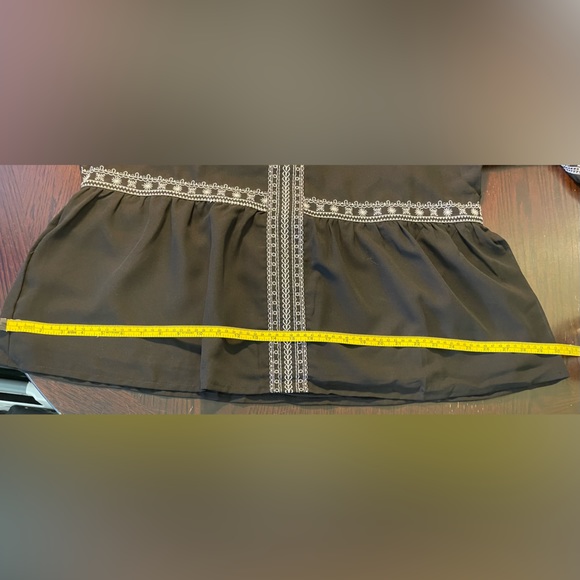 Celestial Blue Black & White Blouse - Picture 9 of 11